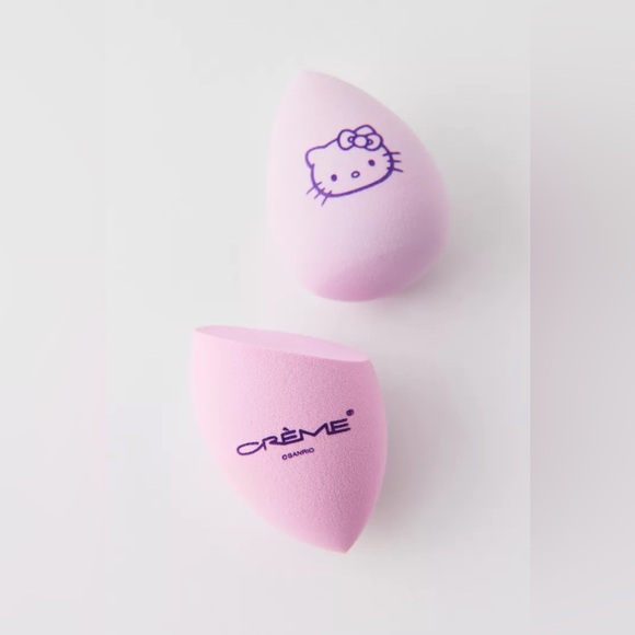 NWT Hello Kitty x The Crème Shop Makeup Blending Sponge Set - Picture 2 of 2